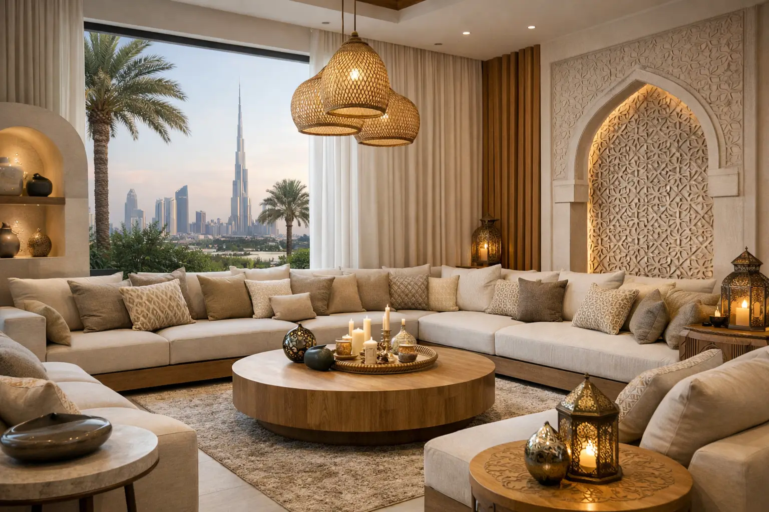 Modern Majlis Interior Design Ideas for Dubai