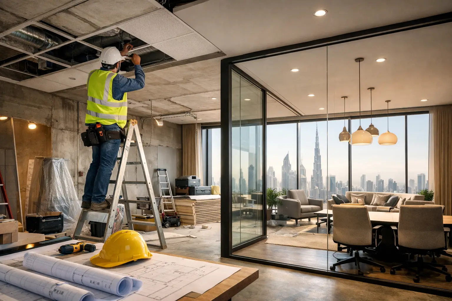 Turnkey Interior Fit Out for Dubai Businesses