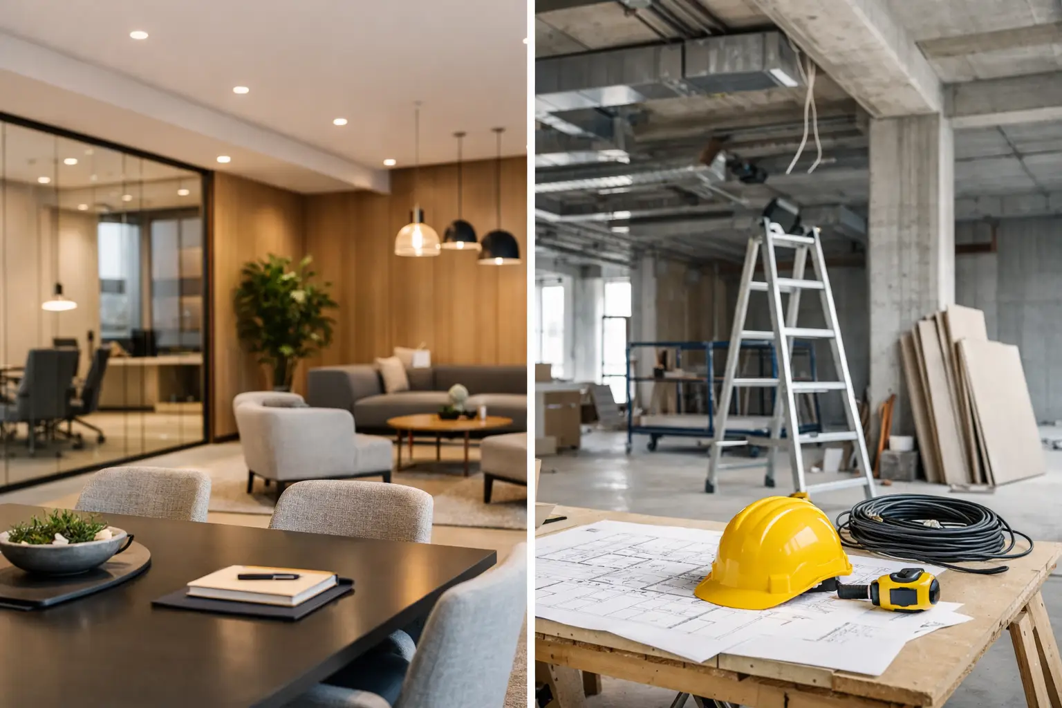 Commercial Interior Design vs Fit Out Explained